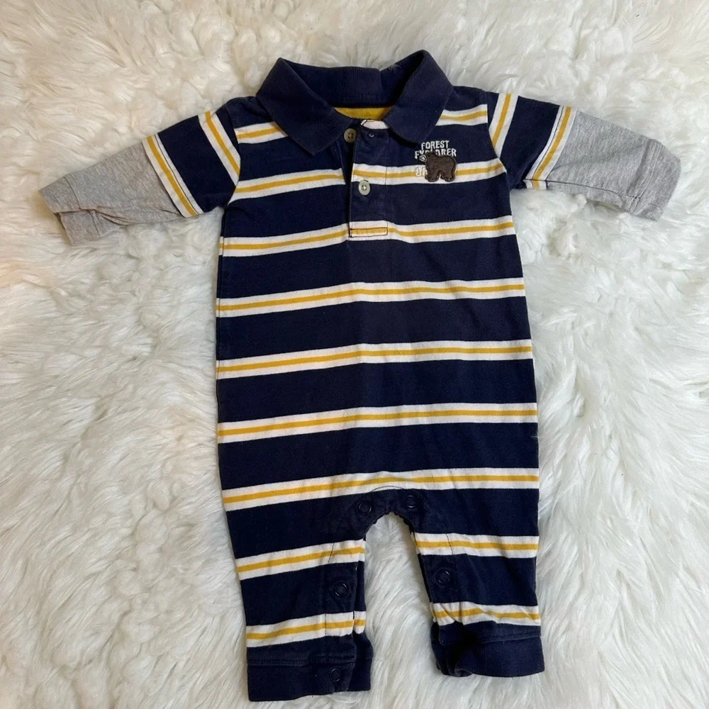 Osh kosh baby boy 3 months outfit romper
